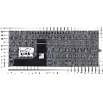 Клавиатура для ноутбука Dell Inspiron 11 3147 черная, фото 1