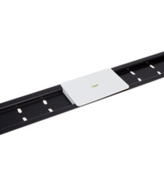 Кронштейн для телевизора Holder LCD-F6608 черный 42'-65' макс.45кг настенный фиксированный