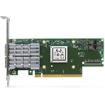 Адаптер Infiniband ConnectX®-6 VPI adapter card, HDR IB (200Gb/s) and 200GbE, dual-port QSFP56, PCIe4.0 x16, tall bracket, фото 1