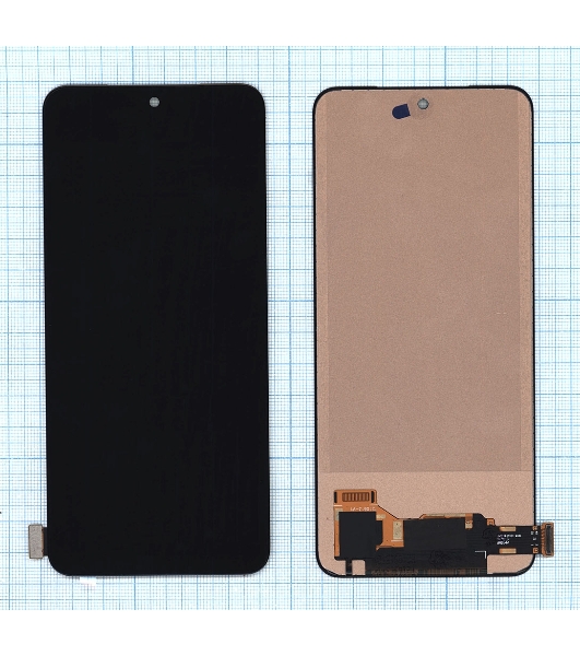 Дисплей для Xiaomi Redmi Note 10, Redmi Note 10S, Poco M5s (TFT) черный