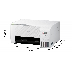 МФУ струйное Epson L3256 (C11CJ67407/C11CJ67414/C11CJ67421/C11CJ67519/C11CJ67504/C11CJ67524/C11CJ67516), A4 цветное, печ. до 10 стр/мин. (ч/б) до 5 стр/мин. (цвет), 1440 x 5760 dpi (печать) 1200x2400dpi (скан.), USB, Wi-Fi, фото11