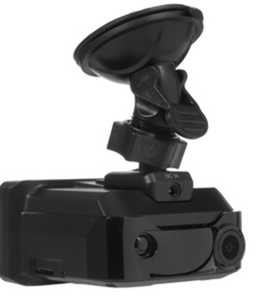 Видеорегистратор Sho-Me Combo Vision Pro, 3840x2160, 3', GPS/ГЛОНАСС, Wi-Fi, G-сенсор, датчик движения, GPS-информатор