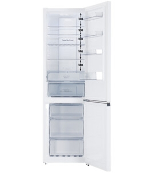 Холодильник Hisense RB434N4BW2 белый двухкамерный 235/96л морозилка снизу, NoFrost