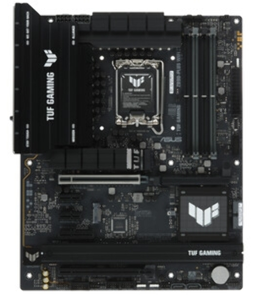 Материнская плата ASUS TUF GAMING Z890-PLUS WIFI, LGA 1851, Intel Z890, 4xDDR5, 4xSATA, 4xM.2, 1xPCIe 5.0 x16, 1xPCIe 4.0 x4, 1xDP, 1xHDMI, 1xUSB-C 3.2 Gen 2x2, 1xUSB-C Thunderbolt 4, 1x 2.5Gb LAN, 3xUSB-A 3.2 Gen 1, 3xUSB-A 3.2 Gen 2, 5x3.5 мм, 1xWi-Fi 7, ATX
