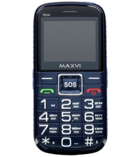 Мобильный телефон Maxvi B5ds up синий