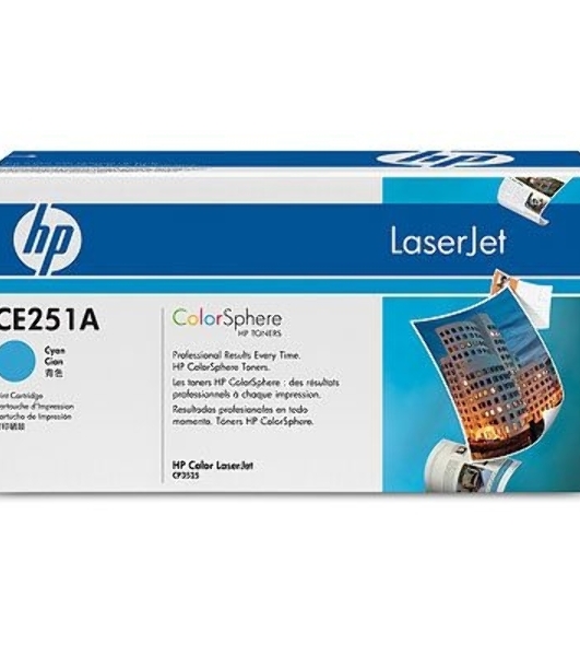 Картридж лазерный HP CE251A голубой для CLJ CM3530/CP3525 7000 стр.