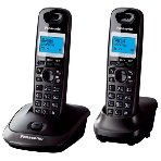 Телефон беспроводной (DECT) Panasonic KX-TG2512RU2 Доп трубка в комплекте, АОН, Caller ID, спикерфон, полифония, фото2