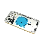 Задняя крышка (корпус) в сборе с рамкой для Apple iPhone 12 Pro Max белый, фото2