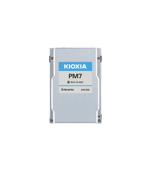 Накопитель SSD Kioxia PM7-R, 7680Gb, 2.5', SAS 4.0 (24 Gbит/с), R/W 4200/4100