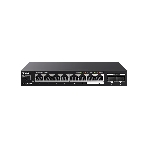 Коммутатор сетевой Tenda TEM2010X Настольное исполнение 8x10Base-T/100Base-TX/1000Base-T 2xSFP+ 12 Вт TEM2010X, фото4