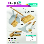 Водосгон оконный 235х230 мм, бамбуковая рукоятка, Home Palisad, фото 1