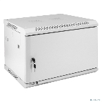 Шкаф телекоммуникационный 19' настенный 6U ExeGate EC-WM-6U.450.M.GREY (19', 6U, 600x450x370 мм (ШхГхВ), передняя дверь металл, съемные боковые панели, пыле- и влагозащита IP23, светло-серый RAL 7035), фото17