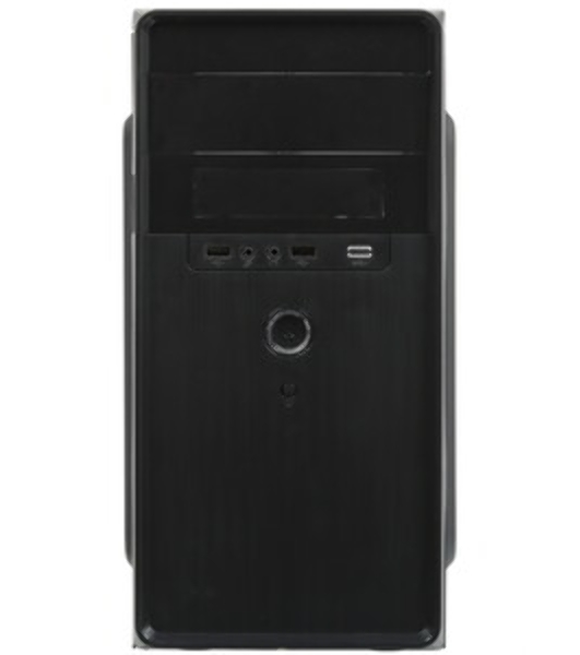 Компьютерный корпус Minitower ExeGate BA-309-UNS350 (mATX, БП UNS350 с вент. 12см, 2*USB, HD аудио, черный)
