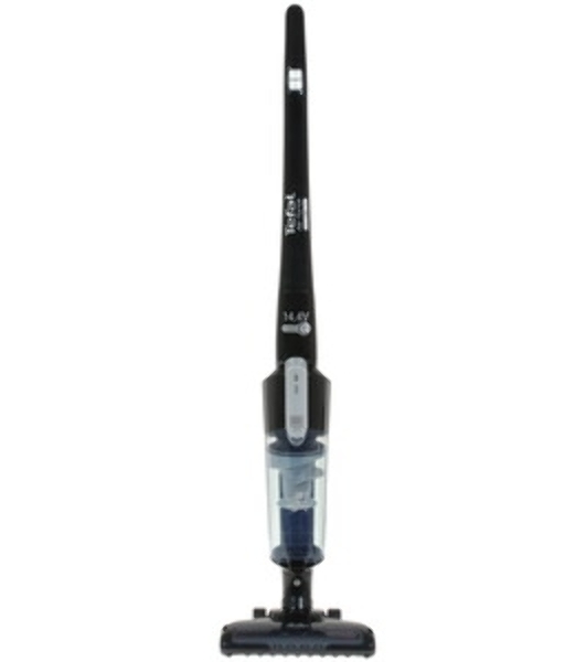 Пылесос вертикальный Tefal TY6545RH черный, питание от аккумулятора, уборка сухая, пылесборник 0.65 л