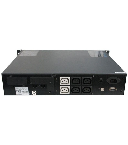 Источник бесперебойного питания Powercom King Pro RM KIN-1200AP LCD 720Вт 1200ВА черный