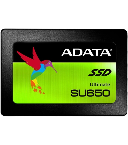 Накопитель SSD ADATA SU650, 240Gb, SATA III, 2.5', R/W 520/450
