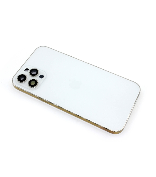 Задняя крышка (корпус) в сборе с рамкой для Apple iPhone 12 Pro Max белый