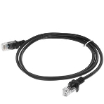 Патч-корд CCA light UTP Гарнизон PC-UTP-5e-1-BK cat.5e, 1м, литой, многожильный черный, фото5