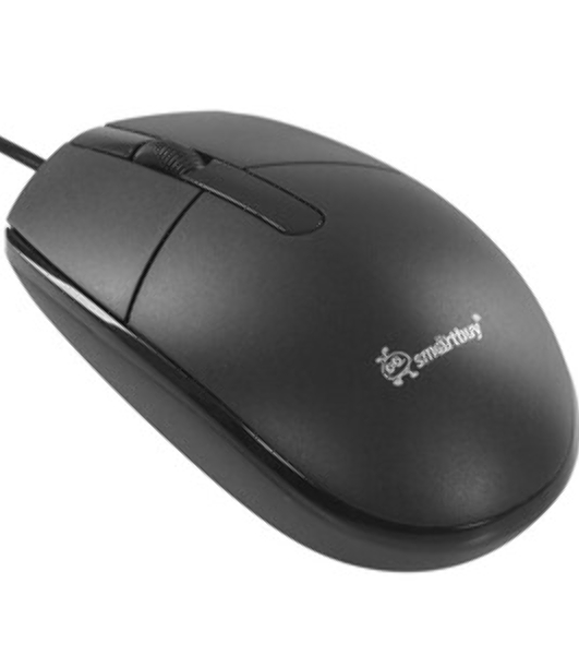 Мышь проводная Smartbuy ONE 208 черная (SBM208K)