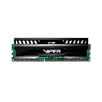 Оперативная память Patriot Viper 3, DDR3, 8GB (1x8 GB), 1600 MHz, CL10, DIMM, радиатор, черный, фото 1
