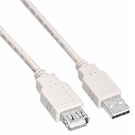 Кабель-удлинитель USB2.0 Buro USB A (m)/USB A (f) 0.75м, фото2