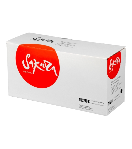 Картридж Sakura TK5270K для Kyocera Mita ECOSYS M6230cidn, черный, 8 000к.