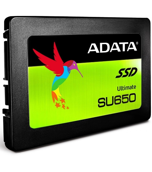 Накопитель SSD ADATA SU650, 240Gb, SATA III, 2.5', R/W 520/450