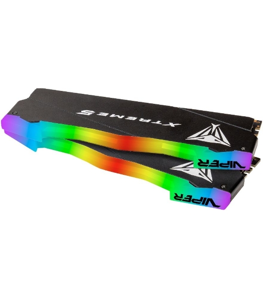 Оперативная память Patriot Viper Xtreme 5, DDR5, 32GB (2x16GB), 8000MHz, CL38, DIMM, с радиаторами, RGB, черный