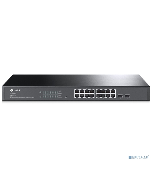 Коммутатор TP-Link Jetstream 16-port gigabit smart switch with 2-gigabit uplink ports