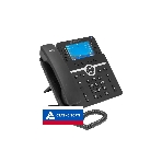 IP-телефон Flat-Phone B10: 20 SIP-аккаунтов, 2 порта 10/100/1000BASE-T (RJ-45), ЖК-дисплей, PoE, адаптер питания 220В, ТОРП, фото2