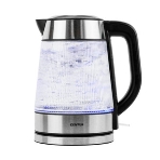 Чайник электрический Centek CT-0013 стекло, 2200 Вт, 1.8 л, серебристый, фото10