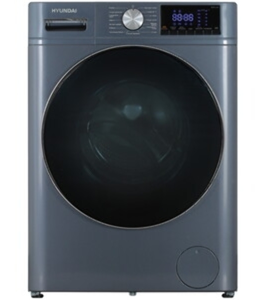 Стиральная машина Hyundai WFD8401 темно-серый, загрузка фронтальная 8кг, 1400 об/мин., класс: B