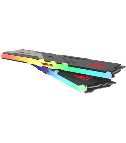 Оперативная память Patriot Viper Venom, DDR5, 32GB (2x16GB), 5600MHz, CL36, DIMM, с радиаторами, RGB, черный