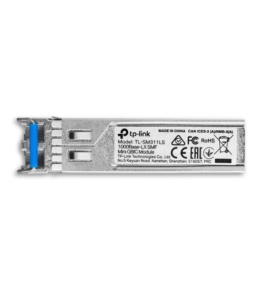 Сетевое оборудование TP-Link SMB TL-SM311LS Gigabit SFP module, Single-mode, MiniGb,IC, LC interface, Up to 10km distance