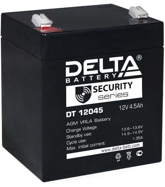 Батарея для ИБП Delta DT 12045 (12V, 4.5Ah)