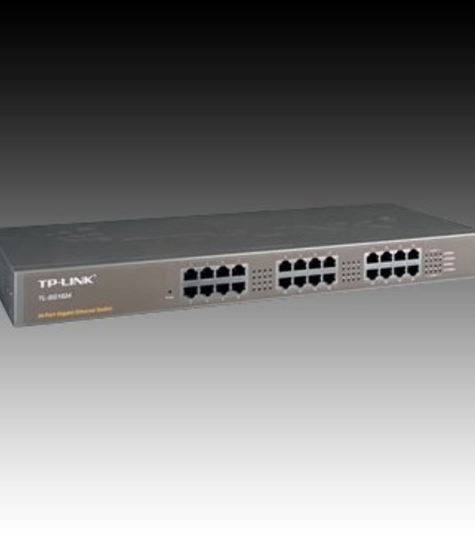 Коммутатор сетевой TP-Link SMB TL-SG1024 Коммутатор 24LAN 10/100/1000Mb/s Unmanagersd Gigabit Rackmount Switch