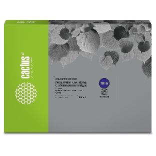 Картридж струйный Cactus CS-EPT01D100 (T01D1) черный (860 мл) для Epson WorkForce Pro WF-C529R/C529RDTW/C529RDTW EPP
