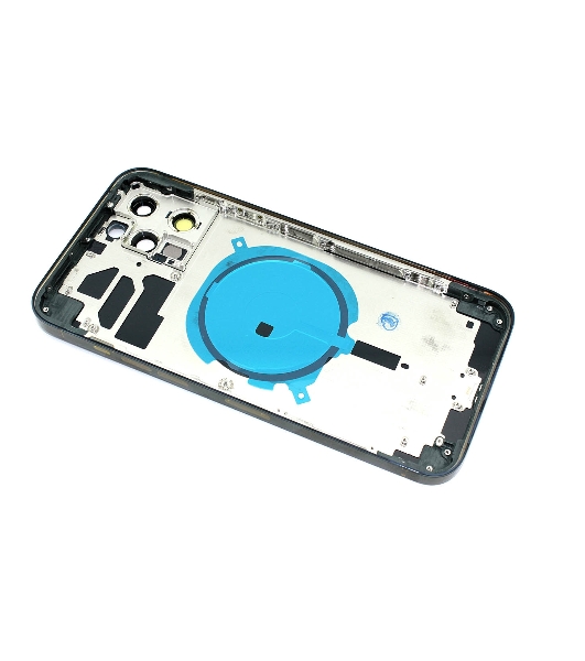 Задняя крышка (корпус) в сборе с рамкой для Apple iPhone 12 Pro Max синяя