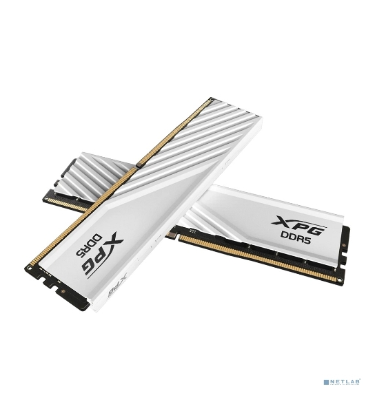 Оперативная память XPG Lancer Blade, DDR5, 32GB (2x16 GB), 6000 MHz, CL36, радиатор, белый