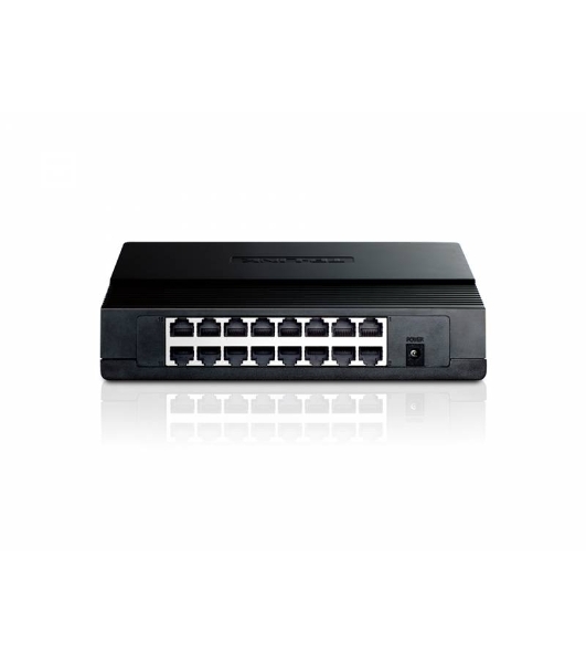 Коммутатор TP-Link SMB TL-SF1016D Коммутатор 16-port 10/100M Desktop Switch, 16 10/100M RJ45 ports, Plastic case