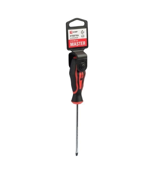 Отвертка SL4х100мм Master Basic EKF sl-4-100-mas