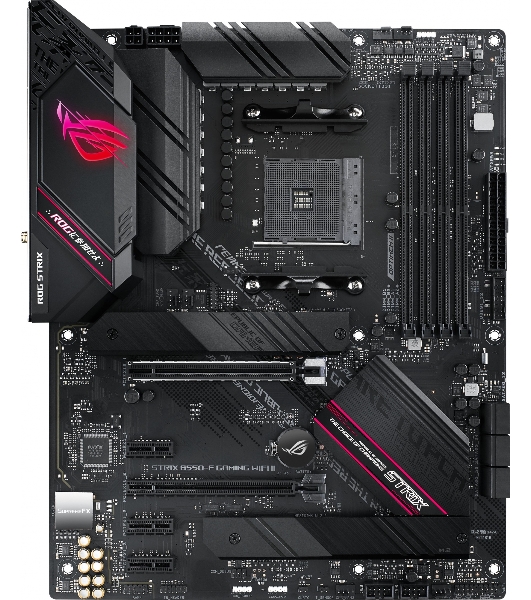 Материнская плата ASUS ROG STRIX B550-F GAMING WIFI II, AM4, AMD B550, 4xDDR4, 6xSATA, 2xM.2, 1xPCIe 3.0 x4, 1xPCIe 4.0 x16, 3xPCIe x1, 1xDP, 1xHDMI, 1x 2.5Gb LAN, 1xUSB-A 3.2 Gen 2, 2xUSB-A 3.2 Gen 1, 1xUSB-C 3.2 Gen 2, 5x3.5 мм, 7.1, ATX