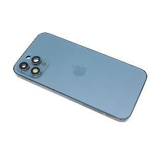 Задняя крышка (корпус) в сборе с рамкой для Apple iPhone 12 Pro Max синяя