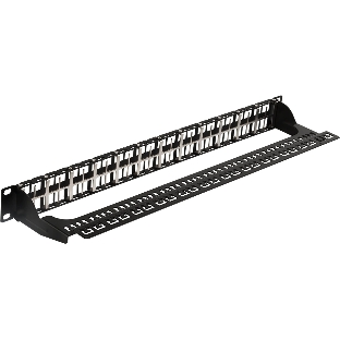 Патч-панель наборная Lanmaster LAN-PPC48OK-UTP 19' 1U 48xRJ45 UTP