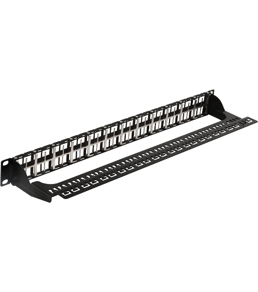 Патч-панель наборная Lanmaster LAN-PPC48OK-UTP 19' 1U 48xRJ45 UTP
