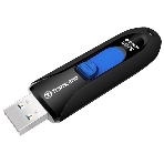 Флешка USB Transcend Jetflash 790 (TS32GJF790K), 32Gb, USB 3.0, R/W 70/25, черный/синий, фото2