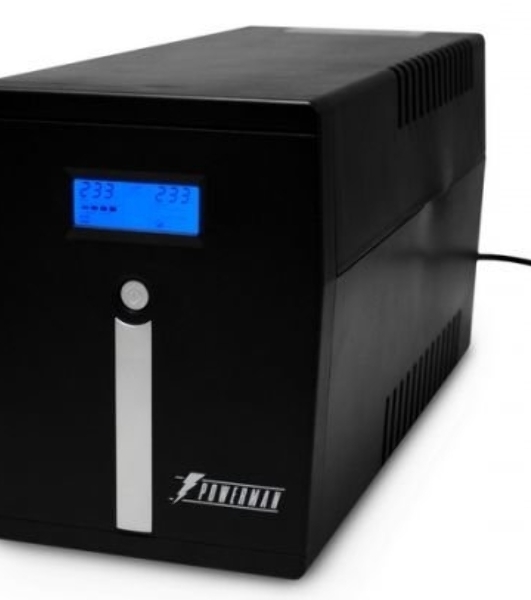 Источник бесперебойного питания Powerman Smart Sine 2000VA/1400W, 220V, Line-Interactive, LCD, Tower, Out: 4xShuko, черный*SmartSine2000