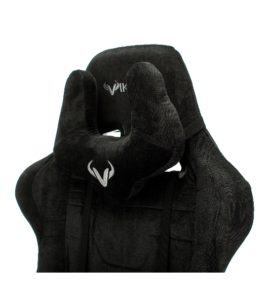 Кресло Бюрократ VIKING KNIGHT LT20 FABRIC черный, ткань, 120 кг, механизм качания