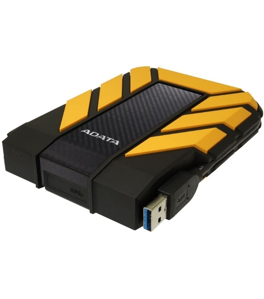 Внешний HDD 2.5' ADATA HD710P, 2TB, USB 3.2 Gen 1 Type-A, 5400 rpm, желтый