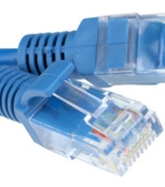Патч-корд CCA light UTP Гарнизон PC-UTP-5e-3-B cat.5e, 3м, литой, многожильный синий